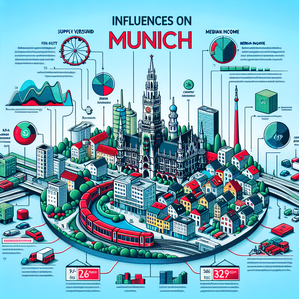 Faktoren für Mietspiegel in München